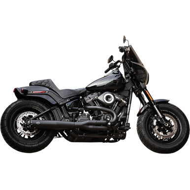 S&S Cycle #550-0788 - Super Street 2:1 Exhaust System - Black