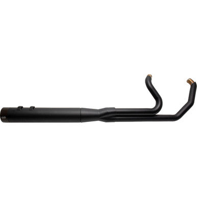 S&S Cycle #550-0772 - 2-into-1 Sidewinder Exhaust System - 50 State - Black - Touring '07-'16