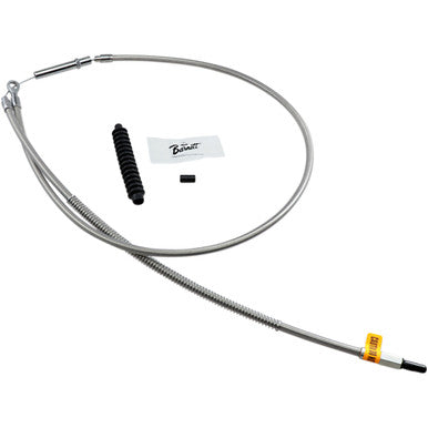 Barnett #1023010046 - High-Efficiency Stainless Steel Clutch Cable for Harley-Davidson - Standard - '08-'16 Touring/Trike