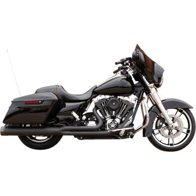 S&S Cycle #550-0777 - 2-into-1 Sidewinder® Exhaust System - '95-'16 FL - Black Ceramic