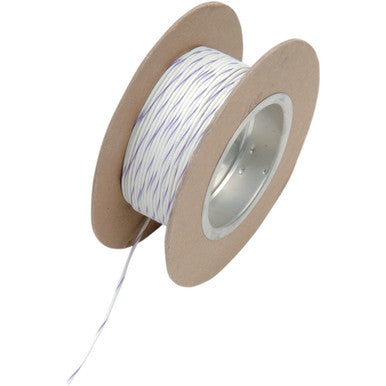 Namz #NWR-97-100 - 100' Wire Spool - 18 Gauge - White/Violet