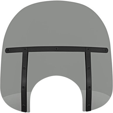 Memphis Shades #MEB35212 - Fats Windshield - 15" - Headlight - Black Smoke