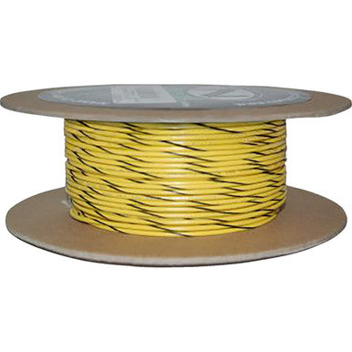 Namz #NWR-40-100-20 - 100' Wire Spool - 20 Gauge - Yellow/Black