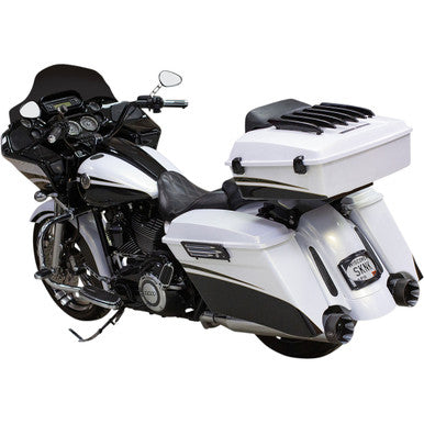 S&S Cycle #550-0829 - Shadow Muffler Kit - Chrome - '09-'16 FL