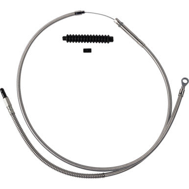 Barnett #10230100636 - High-Efficiency Stainless Steel Clutch Cable for Harley-Davidson - +6" - '18-'23 Softail