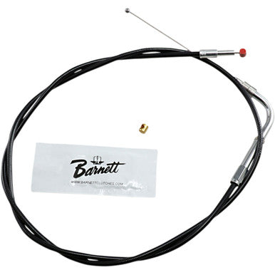 Barnett #101303001603 - Black Vinyl Throttle Cable - +3" Size - 42" Length
