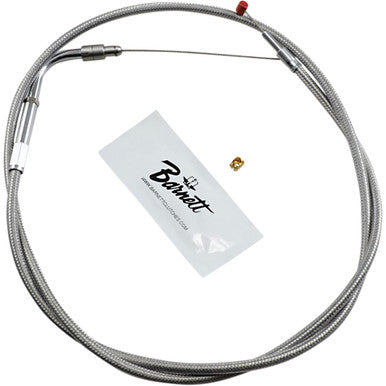 Barnett #1023030009 - Stainless Steel Throttle Cable - '96-'07 Touring