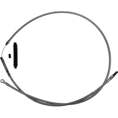 Barnett #102301006810 - High-Efficiency Stainless Steel Clutch Cable for Harley-Davidson - +10" - '21-'24 FL