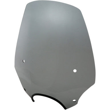 Memphis Shades #MEP5223 - El Paso Windshield - 19" - 7" Headlight Cutout - Black Smoke