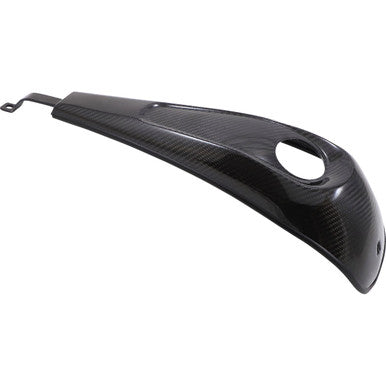 Slyfox #1028-TC2C - Dash Panel - With Center Hole - Gloss Black