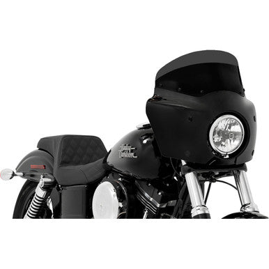Memphis Shades #MEP86510 - Road Warrior Windshield - Dark Black Smoke - 7"