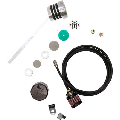 Feuling Parts #3096 - Vented Dipstick - Black - Touring