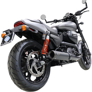 S&S Cycle #550-0703 - Grand National Slip-On Muffler - 4" - Black Ceramic - XG500/750