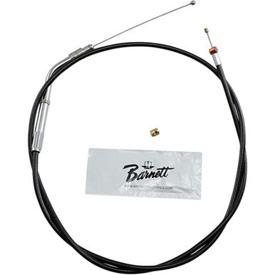 Barnett #101303000606 - Black Vinyl Throttle Cable - +6" Size - 38" Length