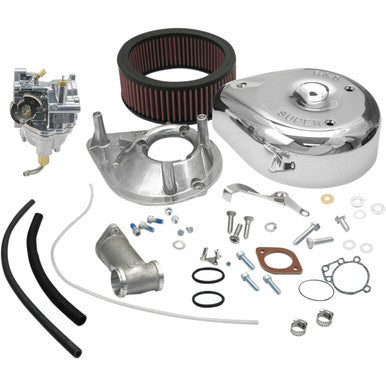 S&S Cycle #11-0401 - Super E Carburetor Kit with Manifold - Panhead
