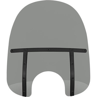 Memphis Shades #MEB33112 - Fats Windshield - Black Smoke - 19"