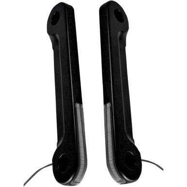 Alloy ART #SGFS-2 - LED Front Signal Light - FLHX - Black/Smoke