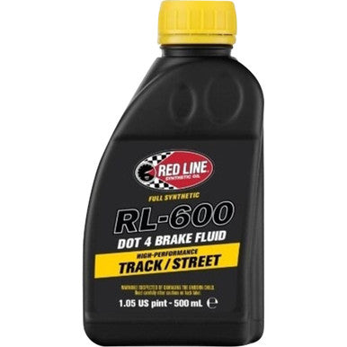 RED Line Synthetic OIL #90404 - DOT 4 Brake Fluid - 500 ml