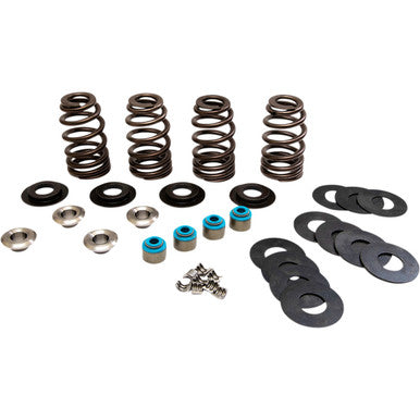 Feuling Parts #1123 - Valve Spring Kit - TI Retainers - For 7.00 mm Valve Stem - Twin Cam