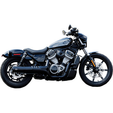 S&S Cycle #550-1074 - 4-1/2" Grand National Slip-On Muffler - Black - RH975 Nightster