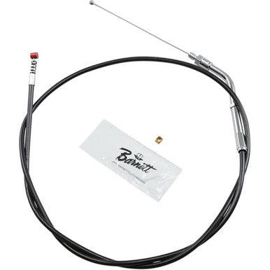 Barnett #101304000506 - Black Vinyl Idle Cable - +6" Size - 38" Length