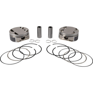 S&S Cycle #920-0142 - Big Bore Piston Kit - 128" - +.010 - M8