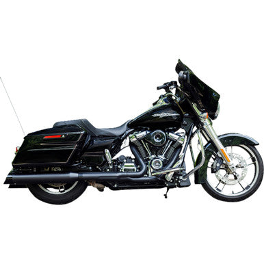 S&S Cycle #550-1010 - 4-1/2" Black MK45 Cutlass Performance Mufflers
