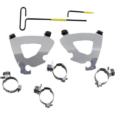 Memphis Shades #MEK2057 - Gauntlet Mounting Kit - Polished - XL