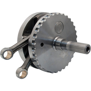 S&S Cycle #320-0358 - Flywheel Assembly - 4-3/8" - with Sprocket Bearing Race - 96"/103"/110" Twin Cam "B" '07-'16