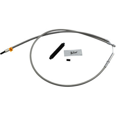 Barnett #102301004610 - High-Efficiency Stainless Steel Clutch Cable for Harley-Davidson - +10" - '08-'16 Touring/Trike