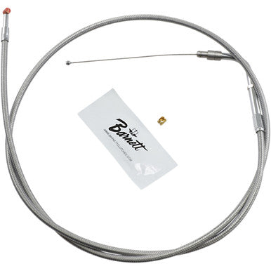 Barnett #102303001606 - Stainless Steel Throttle Cable - +6" - '02-'07 FLH