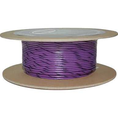 Namz #NWR-70-100-20 - 100' Wire Spool - 20 Gauge - Violet/Black