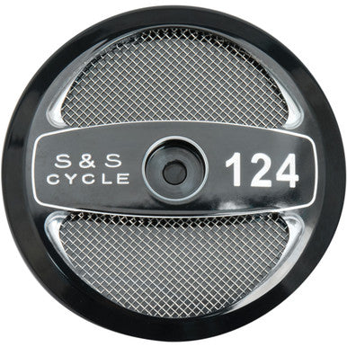 S&S Cycle #170-0321 - Stealth Air Cleaner Cover - Black - 124"