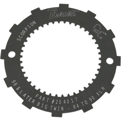Barnett #6383080098 - Lock Plate - Clutch Basket - Scorpion - '86-'90 XL/'98-'05 Dyna/'99-'00 FXR/'97-'06 Softail/Touring
