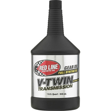 RED Line Synthetic OIL #42804 - V-Twin Transmission Oil with Shockproof - 1 US quart