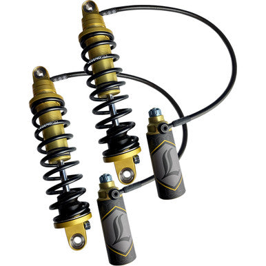 Legend Suspension #1310-1910 - REVO ARC Remote Reservoir Shocks - 13" - Standard - Gold