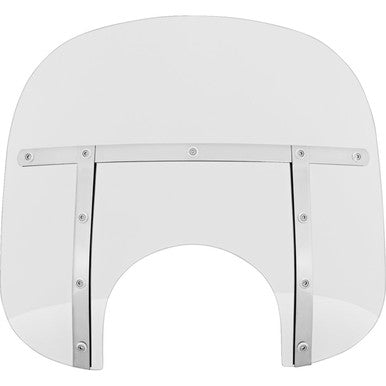 Memphis Shades #MEM3510 - Fats Windshield - 13" - Headlight - Clear