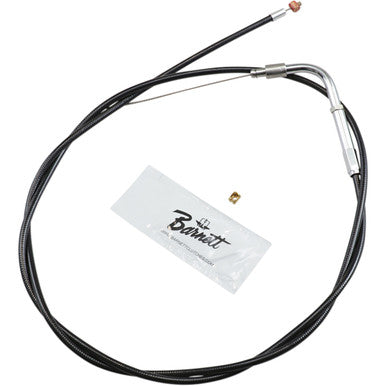 Barnett #101304001706 - Black Vinyl Idle Cable - +6" Size - 48-1/2" Length