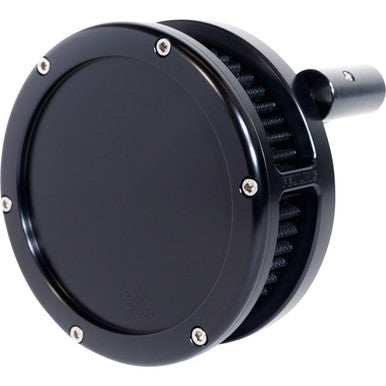 Feuling Parts #5553-S - Slim BA Air Cleaner Kit - Black - Black Filter - '08-'17 Twin Cam