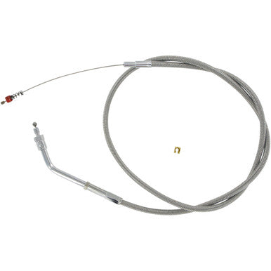 Barnett #1023040005 - Stainless Steel Idle Cable - '88-'95 Sportster