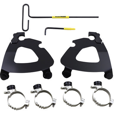 Memphis Shades #MEB2057 - Gauntlet Mounting Kit - Black - XL