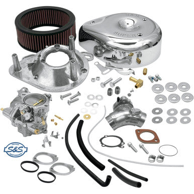 S&S Cycle #11-0427 - Super G Carburetor Kit - Evolution Big Twin