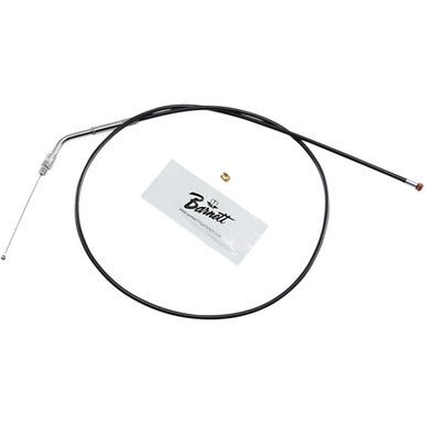 Barnett #101303002406 - Black Vinyl Throttle Cable - +6" Size - 39" Length