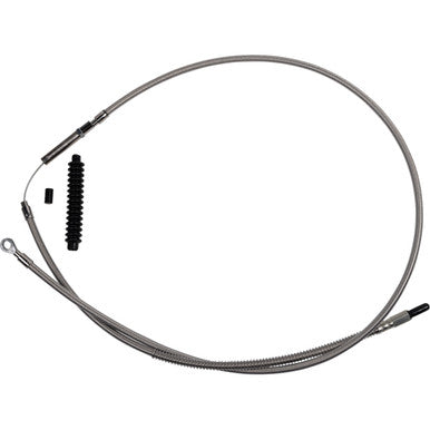 Barnett #10230100686 - High-Efficiency Stainless Steel Clutch Cable for Harley-Davidson - +6" - '21-'24 FL