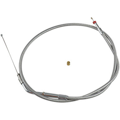 Barnett #1023030041 - Stainless Steel Throttle Cable - '07-'22 Sportster