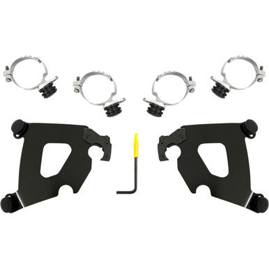 Memphis Shades #MEB2058 - Cafe Mounting Kit - Black - XL1200X