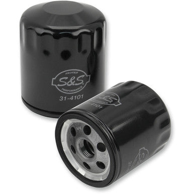 S&S Cycle #31-4101A - Oil Filter - Black