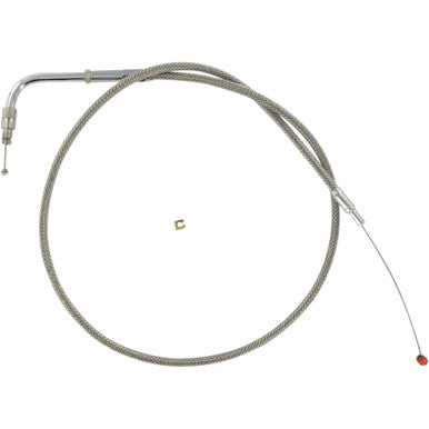 Barnett #1023030010 - Stainless Steel Throttle Cable - '99-'13 Softail