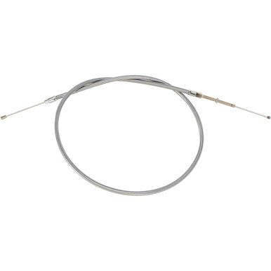 Barnett #1023010015+6 - High-Efficiency Stainless Steel Clutch Cable for Harley-Davidson - +6" - '71-'85 Sportster