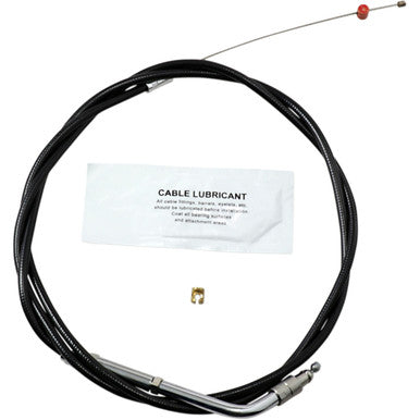 Barnett #101303003506 - Black Vinyl Throttle Cable - +6" Size - 45-1/2" Length